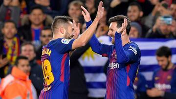 Alba: “Messi es el mejor del mundo y con diferencia”