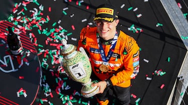 Desde la salida, Beestri ha superado a Norris en la primera rampa, liderando con un ritmo tranquilo pero firme. Para proteger a Norris de un potencial 