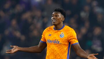 Samu, en un partido del Oporto.