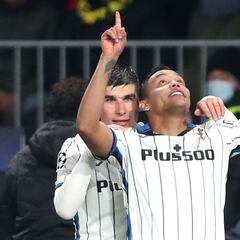Luis Muriel, centenario y súper suplente de Atalanta