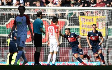 Augsburg vs. Bayern Múnich, las mejores imágenes