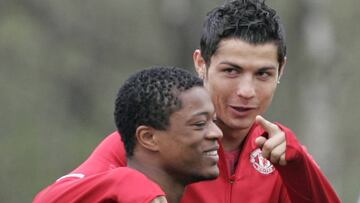 Evra a Cristiano: "Has marcado más goles en un año que veces he ido yo al baño"