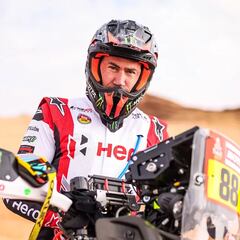 Barreda acaba destrozado: “He dado un par de vueltas con la moto”