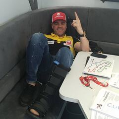 Fonsi: "Sabíamos que llegarían los resultados con Bagnaia"