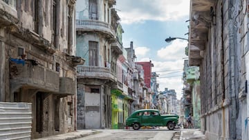 Una calle en La Habana te transportará a otra época