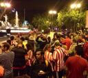 Los atléticos celebraron en Neptuno el pase a la final