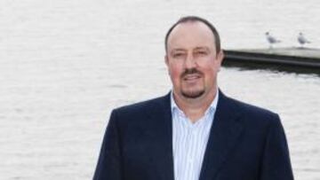 <b>UN LÍDER. </b>Benítez posa para As en tierras inglesas.