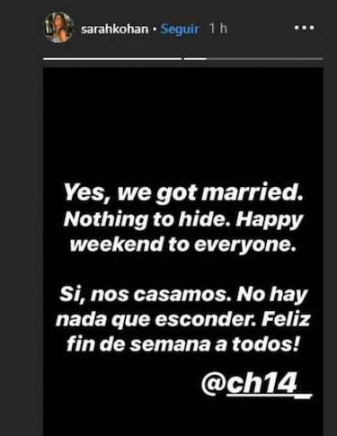 Chicharito Hernández se casa en secreto con Sarah Kohan