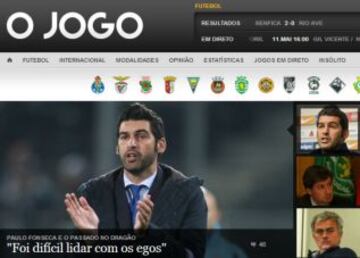 Portadas de la prensa extranjera