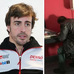 Alonso y una visita inesperada: control antidoping a las 6 AM