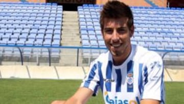 <b>PUNTERÍA. </b>Sergi Enrich será el referente ofensivo de un Recre al que le falla mucho la puntería.