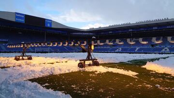 Lámparas LED para eliminar la nieve.