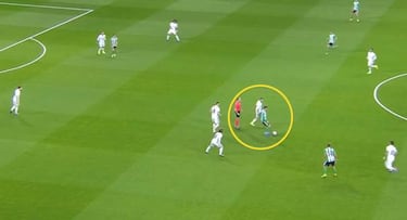Cristiano brilló en el área, pero flojeó lejos de ella