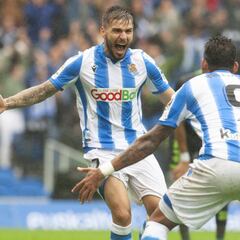 1x1 de la Real: Actuación coral hacia la Champions League