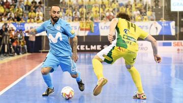 Resumen y resultado del Jaén - Movistar (3-5): El Movistar gana en Granada y es finalista