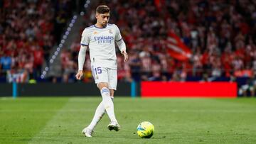 Valverde, jugador del Real Madrid.