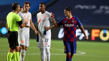 Luis Su¨¢rez, estalla: "A¨²n no he hablado con Koeman; si no me quieren, que hablen conmigo y no filtren mi nombre"