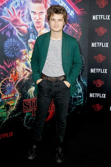 El actor que interpreta a Steve Harrington en 2019.