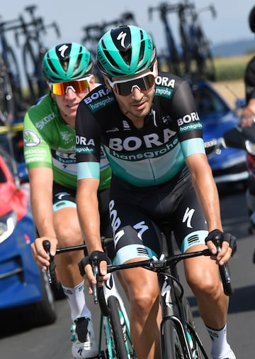 Es el líder del Bora, intentará quedarse con la edición 107 del Tour de Francia luego de su destacada presentanción en la campaña anterior.