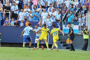 El Cádiz vuelve a sacar oro de Málaga