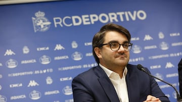 Massimo Benassi, director general del Deportivo.