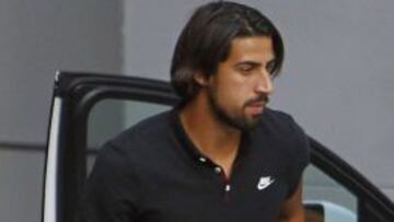 Khedira fue sometido a una artroscopia en la rodilla izquierda