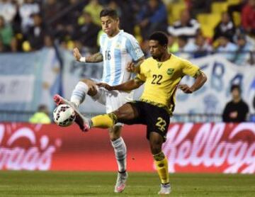 Argentina pasó en el primer lugar del Grupo B. Empató ante Paraguay y venció a Uruguay y a Jamaica.