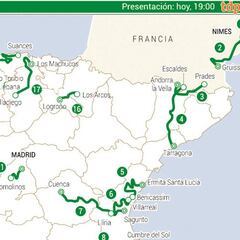 AS adelanta el recorrido íntegro de la Vuelta a España 2017