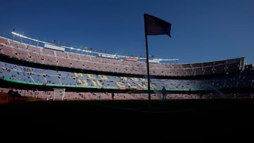 Soccer Football - LaLiga - FC Barcelona v Valencia - Camp Nou, Barcelona, Spain - March 5, 2023 General view inside the stadium before the match REUTERS/Albert Gea