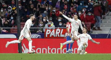 Russo celebrando el gol del empate