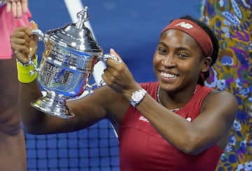 A teenaged Coco Gauff clinched the US Open title last year.