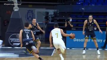 ¡Campazzo! El traje de época a Marcelinho en modo globetrotter