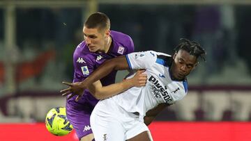 Zapata y Muriel, presentes en el empate frente a la Fiorentina