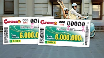 Cuponazo de la ONCE: comprobar los resultados del sorteo hoy, viernes 13 de febrero