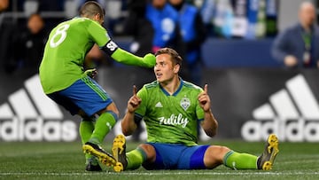 El delantero de Seattle Souders super&oacute; una ruptura de ligamentos para ayudar a la franquicia a colocarse en las semifinales de la Conferencia Este.