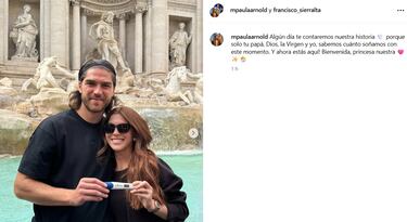 El embarazo que alegra al fútbol chileno: “Sólo tu papá, Dios, la Virgen y yo sabemos cuánto soñamos con este momento”