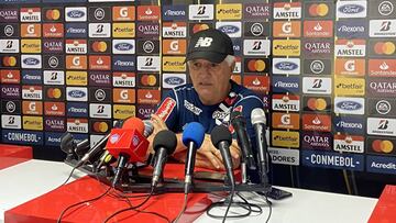 Julio Comesaña, DT del Junior de Barranquilla habla del debut en Copa Libertadores ante Flamengo