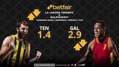 La Laguna Tenerife vs. Galatasaray: horario, TV, estadísticas, cuadro y pronósticos