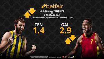 La Laguna Tenerife vs. Galatasaray: horario, TV, estadísticas, cuadro y pronósticos