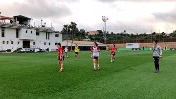 La Selección española Sub-23 arranca su stage en Marbella