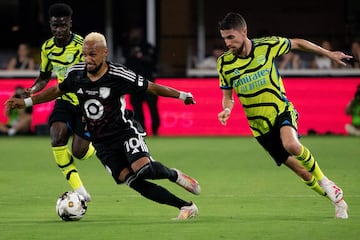 Hany Mukhtar featured for the MLS All-Stars vs Arsenal.