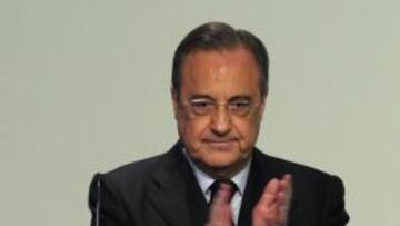 El presidente del Real Madrid, Florentino Pérez.