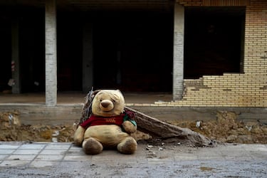 Estragos causados por la DANA, a 4 de noviembre de 2024, en Chiva, Valencia, Comunidad Valenciana (España).