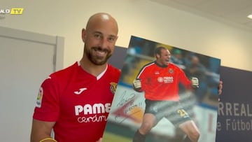 Así anunció el Villarreal el fichaje de Pepe Reina