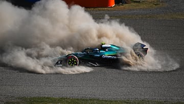 Fernando Alonso (Aston Martin AMR25). Suzuka, Japón. F1 2025.