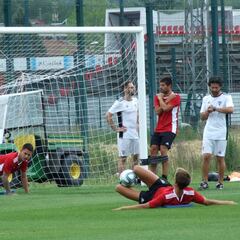 El Mirandés vuelve mañana a los entrenamientos en Anduva