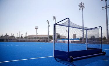 Inauguraron las canchas de hockey césped en el Nacional