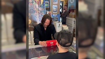 Keanu Reeves se ha convertido en uno de los actores favoritos de los niños y este video es la prueba