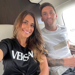 Antonela Rocuzzo, baños calientes y esquí en Suiza