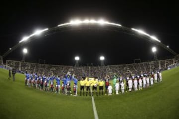 Las imágenes del PSG-Real Madrid